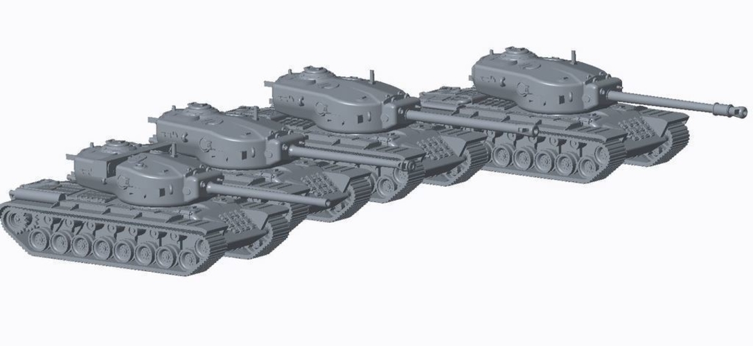 Allied Super Heavy Pack 3D Print 158197