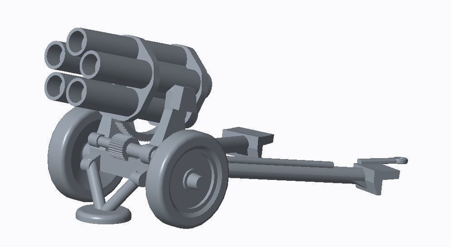 German Artillery Pack  3D Print 158253