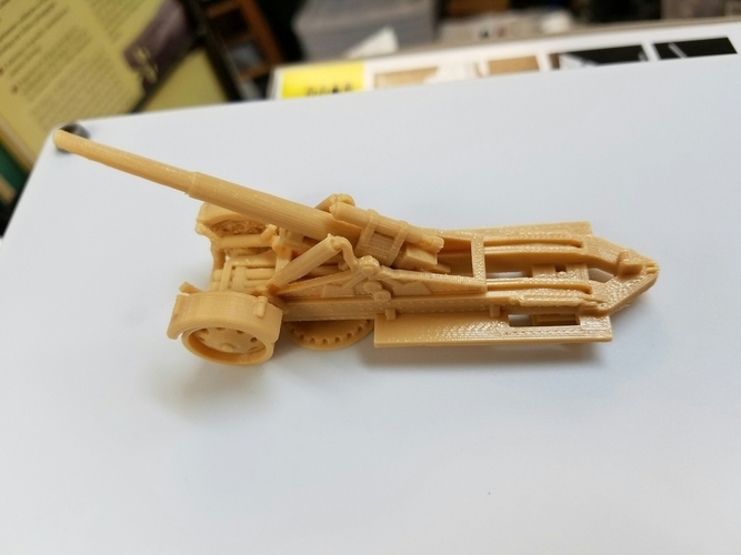 German Artillery Pack  3D Print 158256