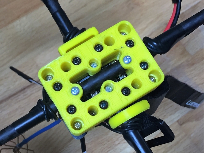 Birdbone Plus FPV Quadcopter Frame 3D Print 158355