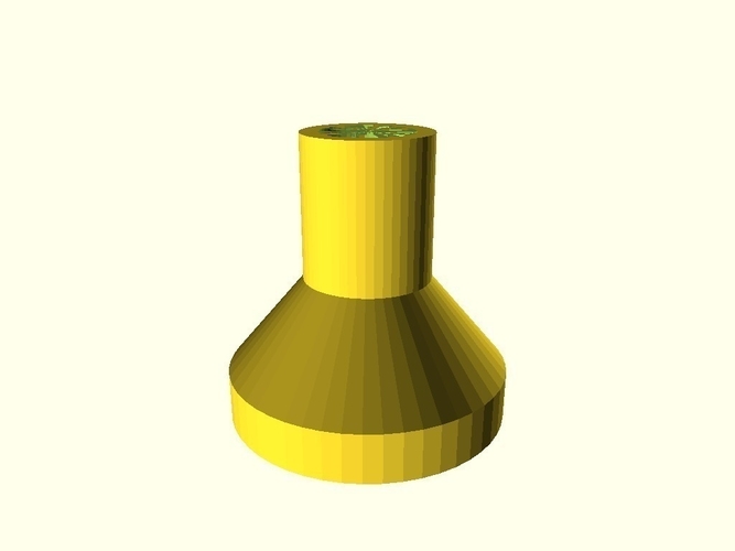 Funnel for oil filling chain saw 3D Print 158385