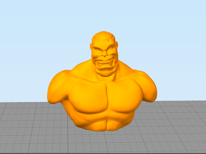 Hulk Bust 3D Print 158472