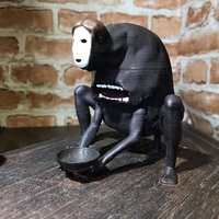 No-Face from the Bathhouse Scene in Studio Ghibli's Spirited Awa - Thumbnail 3