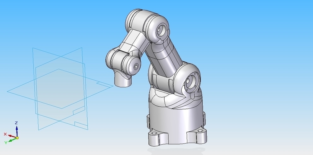 6 axis Robot - design 3D Print 158517