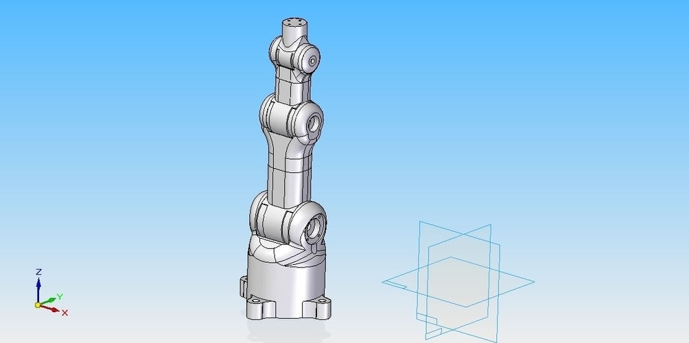 6 axis Robot - design 3D Print 158519