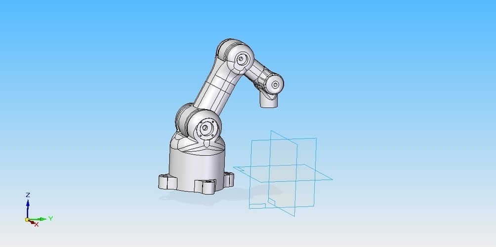6 axis Robot - design 3D Print 158522