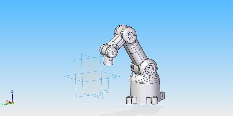 6 axis Robot - design - Pinshape