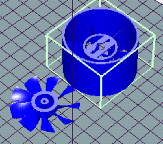 EDF duct fan for 20mm diameter DC motor 3D Print 158543
