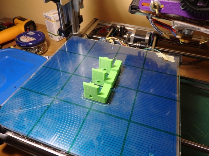 Kossel - angled wheels carts upgrade 2020 3D Print 158638