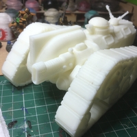 Small Machine Cult Transporter- wargaming vehicle  3D Printing 158688