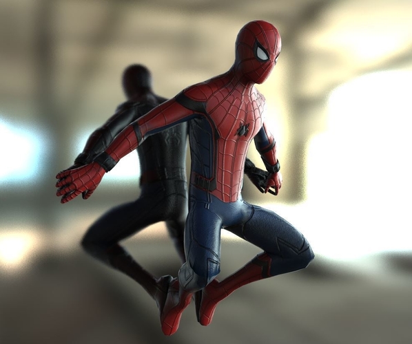 Spiderman Homecoming Various poses 3D Print 158702