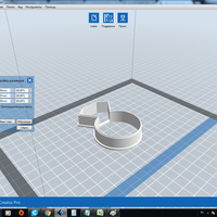 Wedding Set with Cake and Ring and Dress cookie cutter - Thumbnail 6