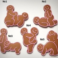 Kamasutra set of professional cookie cutters - Thumbnail 12
