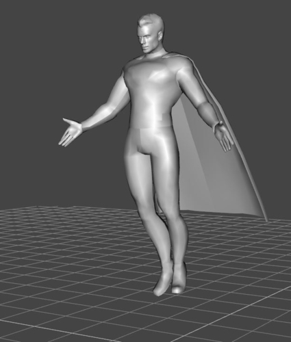 Superman Messiah and Flying Pose- Updated 3D Print 158800