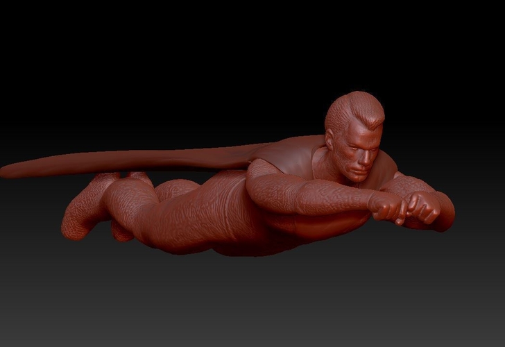 Superman Messiah and Flying Pose- Updated 3D Print 158813