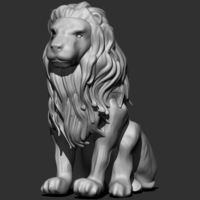 Lion Statue - Thumbnail 1