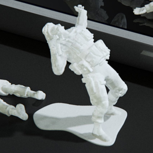 Modern Soldier getting shot pose (esc: 1/24)