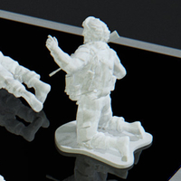 Modern Soldier getting shot pose on knees (esc: 1/24) - Thumbnail 1