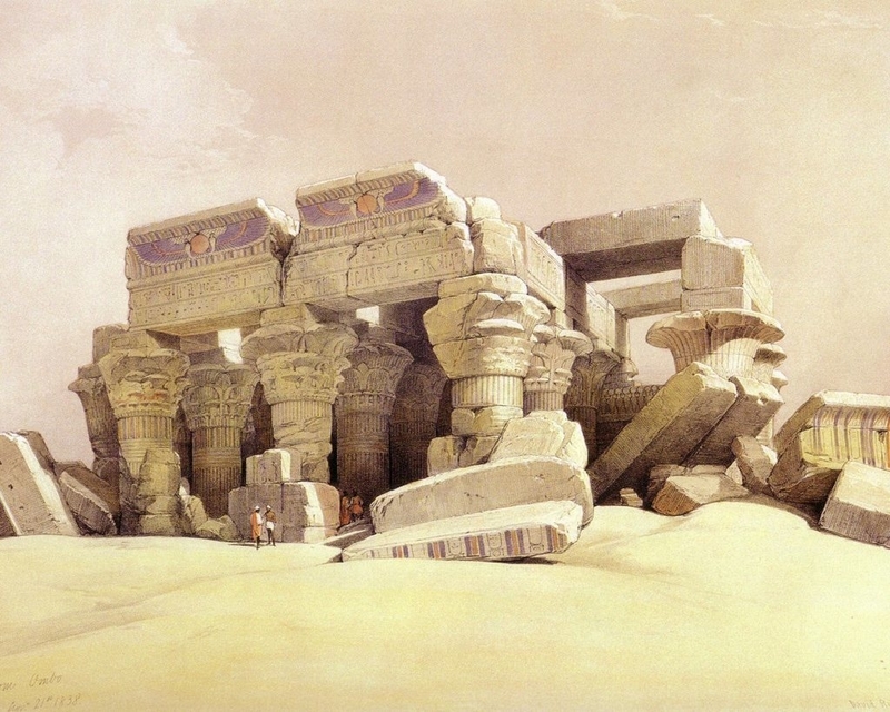 Egyptian Ruins Temple