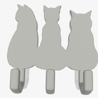 Cats Dress Hook - Thumbnail 2
