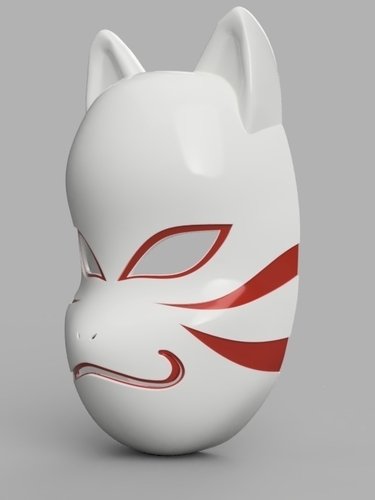3D Printed Kakashi Anbu Mask Naruto by killonious | Pinshape