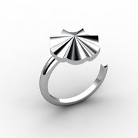 Small Umbrella Ring 3D Printing 15898