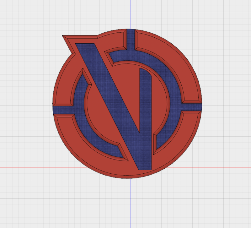 The Vindicators Chest Emblem (Rick And Morty)