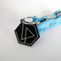 Small Linkin Park Keychain (dual color compatible) 3D Printing 159244