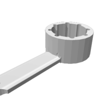 Small Jerrycan opener / closer big 3D Printing 159284