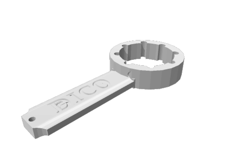 Jerrycan opener / closer standard 3D Print 159288