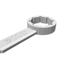 Small Jerrycan opener / closer standard 3D Printing 159288
