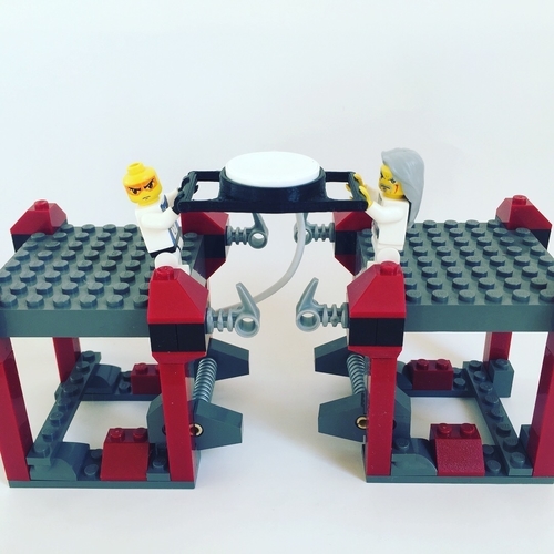 lego apple watch stand 3D Print 159329