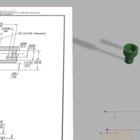 Rixson top offset pivot guide. LOCKSMITH LOCK - Thumbnail 1