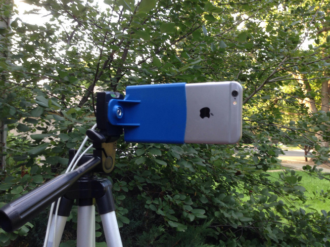 iPhone 6 6s / iPhone 7 Camera Tripod Mount 3D Print 159405