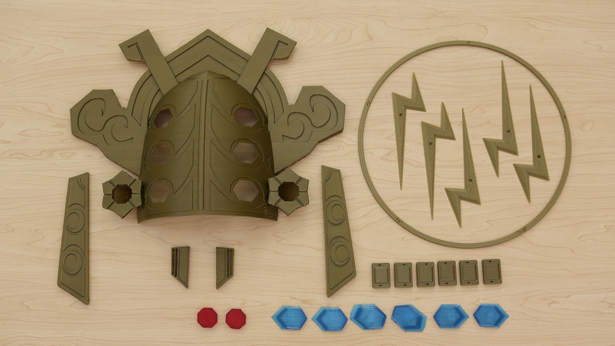 Thunder Helm - Zelda Breath of The Wild 3D Print 159415