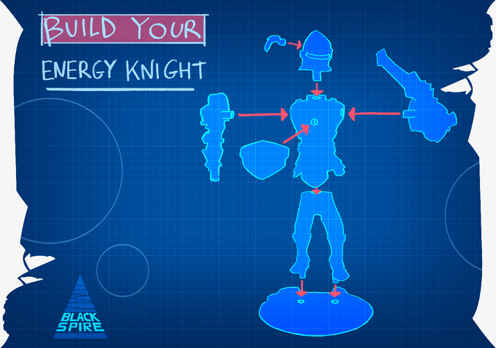 Energy Knight 3D Print 159451