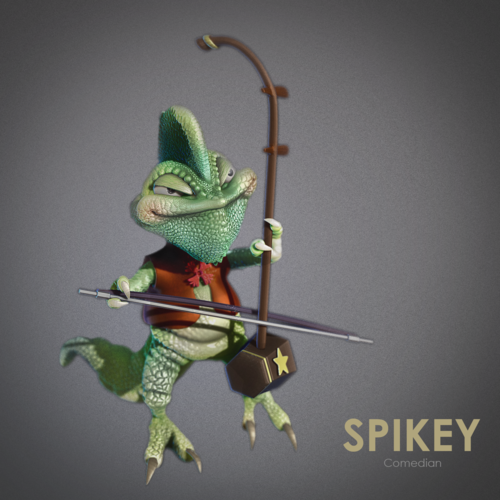 Spikey the comedian 3D Print 159458