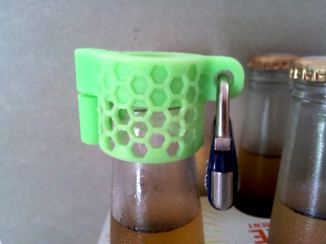 Beer Bottle Lock without text 3D Print 159588