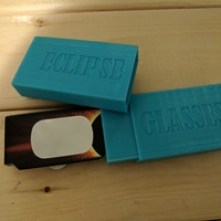 Small Eclipse Glasses Case 3D Printing 159594