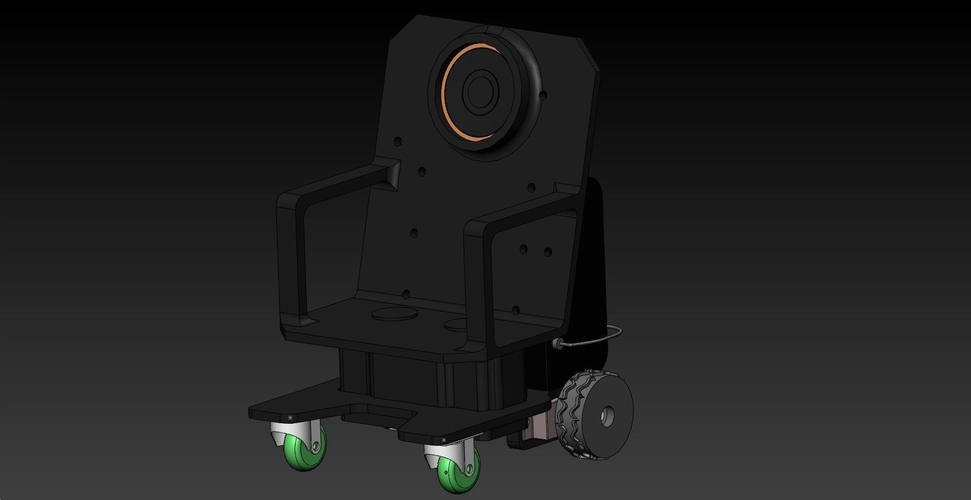 miniWheelChairBot4 3D Print 159595