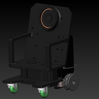 Small miniWheelChairBot4 3D Printing 159595