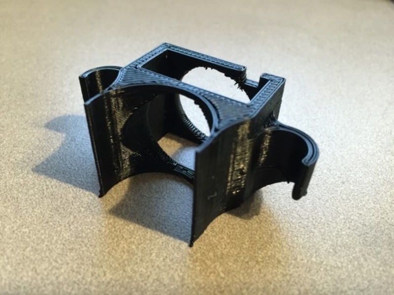 E3D-v6 Fan Duct Mashup for Orion / Rostock Max Mount