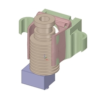 E3D-v6 Fan Duct Mashup for Orion / Rostock Max Mount - Thumbnail 2