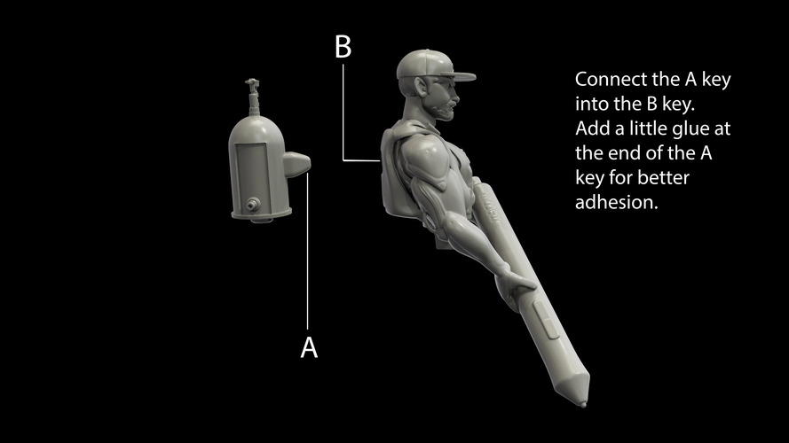 Codename: Angel 3D Print 159692