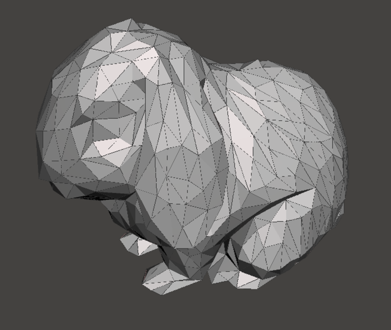 Low Poly Bunny Rabbit