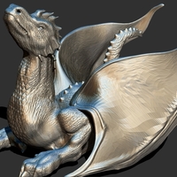 Small The Dragon 3D Printing 159903