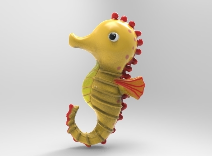 Seahorse 3D Print 159904