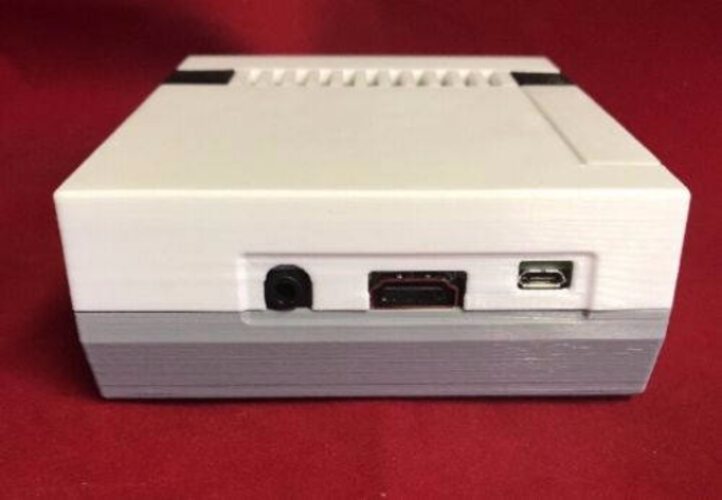 NES Classic Style Raspberry Pi 3 case Nintendo Retropie 3D Print 159935