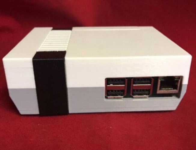 NES Classic Style Raspberry Pi 3 case Nintendo Retropie 3D Print 159937