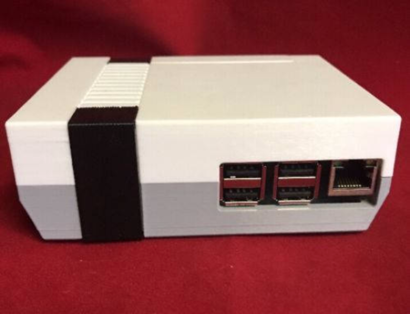 NES Classic Style Raspberry Pi 3 case Nintendo Retropie - Pinshape